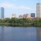 Boston: Boston's largest Buildings - left the Hancock Tower and on the right hand side the Prudential Tower