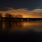 Echo Lake at night