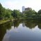 Boston: The Esplanade; in the back the skyscraper "Prudential Tower"