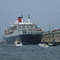 Cunard's QM-2 in port, Boston Harbor - Boston, MA, 7-4-2006