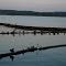 Potomac river after the sunset, Old Alexandria town