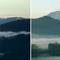 Mount St Helens before and after: 1980-1981LJW