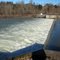 South side of Barrier Dam