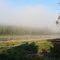 Misty morning on the Aroostook river