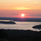 Sunrise from Cadillac Summit Road