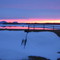 Sunrise at the West Outlet Dam