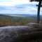 view from log couch Crocker Mt