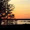 Sunset in Maine.