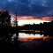 Florida Lake Sunset
