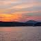 Sunset over the Camden Hills