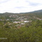 Vista de aldea El Suyatal desde el campo de futbol