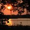 Sunset over Deerpoint Lake, Bayou George, FL