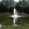 Fountain in Harders duck pond