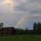 Old Barn & Rainbow