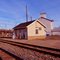 Tiny railway station
