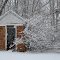 Cold outhouse, Round Lake