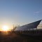 Solar power panels in Chelsea Rest Area