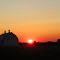 A farm at sunset in Spaulding
