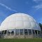 The round conservatory in Hidden Lake Gardens