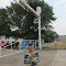 Drill gate, a drill post and a drill pole...