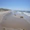 The beach in Silver Lake State Park