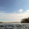 Kalamazoo River near boat launch downstream from Morrison Bayou.