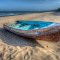 Pier Cove Beached Boat