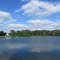 Clouds go over Curtis Lake, Northville Charter Township, MI