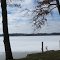 Frozen Birch Lake