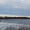 Cloudy Bair Lake: half-melt, half-frozen