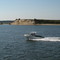 Cape Fear River from Southport Fort Fisher Ferry