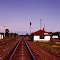 Saginaw, MN USA railroad depot