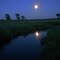 Moonrise at Blue Mounds