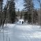 Ski trail in Magney Snively Park, Feb 15, 2010.
