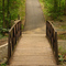 Footbridge, Rum River North County Park, St. Francis, Minnesota