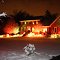 Snow at Christmas in Mint Hill, North Carolina