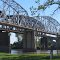 Missouri River Bridges at Rulo, Neb