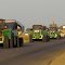 Harvesters on the move