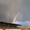 Rainbows over the grand stand