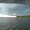 St. Johns River during a storm