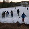 Skating on the pond