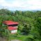 Red roof and greenjungle