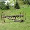 Old hay rake.