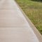 Detail of 9 foot paving section and rolled curb on Historic Route 66.