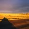 "shadow rider", sunrise near Whitehall, Montana, july 20, 2001