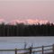 Glacier Park at sunset