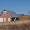 old barn with painted quilt block,Fayette,MO