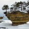 Turnip Rock, Winter