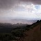 View of aproaching storm from Navajo Mountain