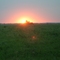 Sunset on the Kansas Prarie